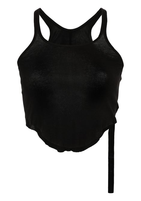 Top crop in nero - donna